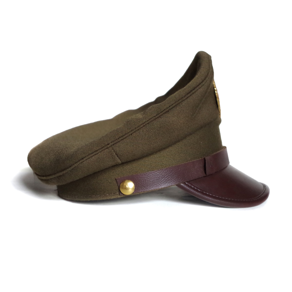 China WW2 KMT Army Peaked Cap With Insignia