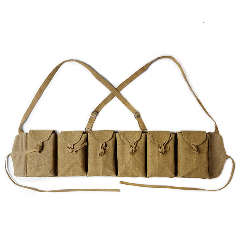 WW2 Chinese army ZB26 combat Magazine Pouch 6 Cells