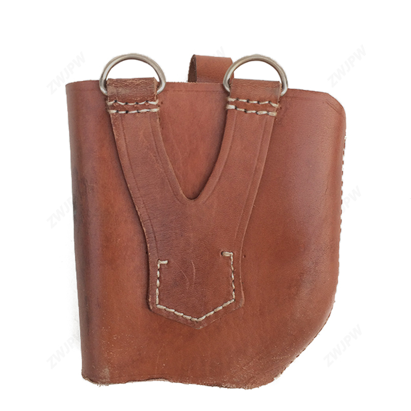 CHINA  WW2 Army Mauser Wooden C96 Broomhandle Leather Walther Pistol Holster（M）