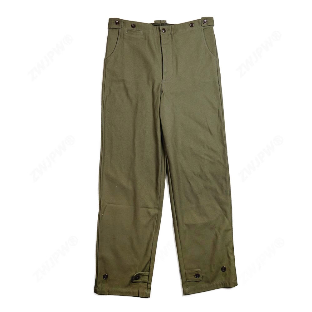 ww2 US army green outdoor M43 Windbreaker Pure cotton pants