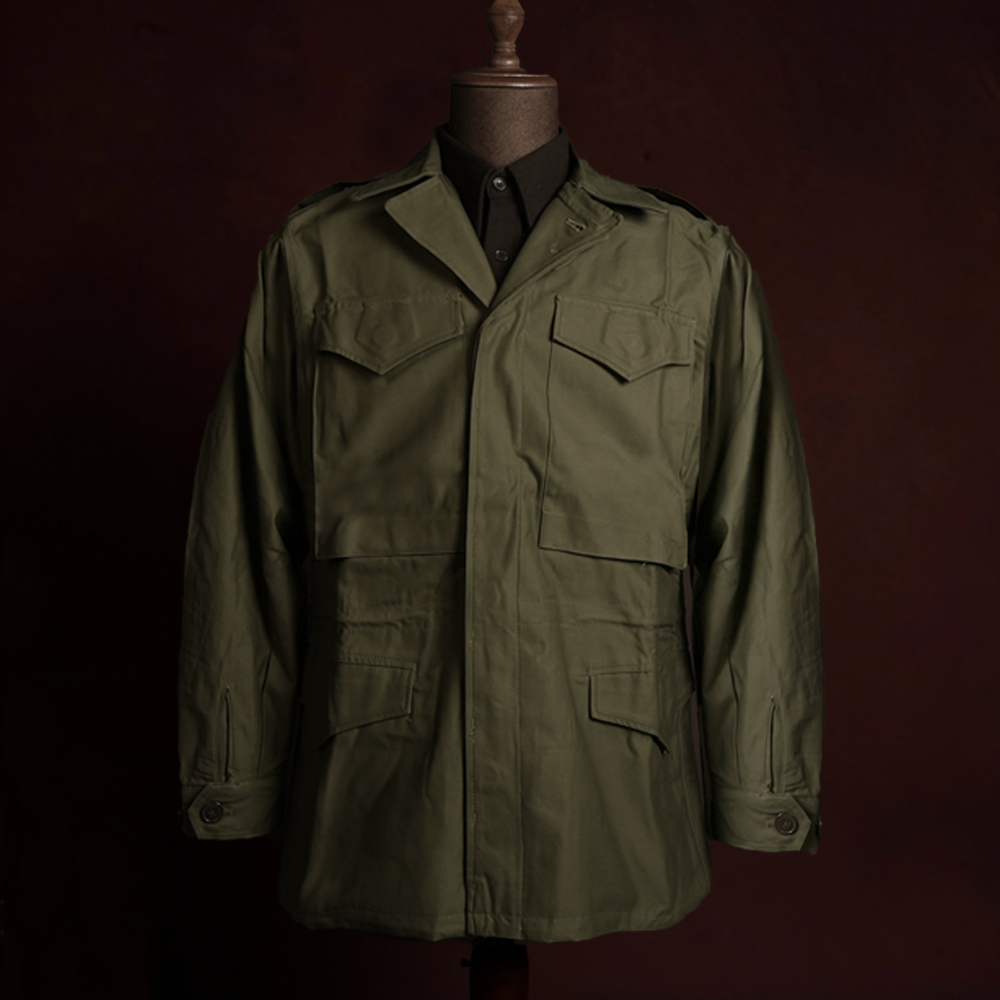 WW2 US MILITARY ARMY GREEN M43 COAT JACKET HIGH QUALITY