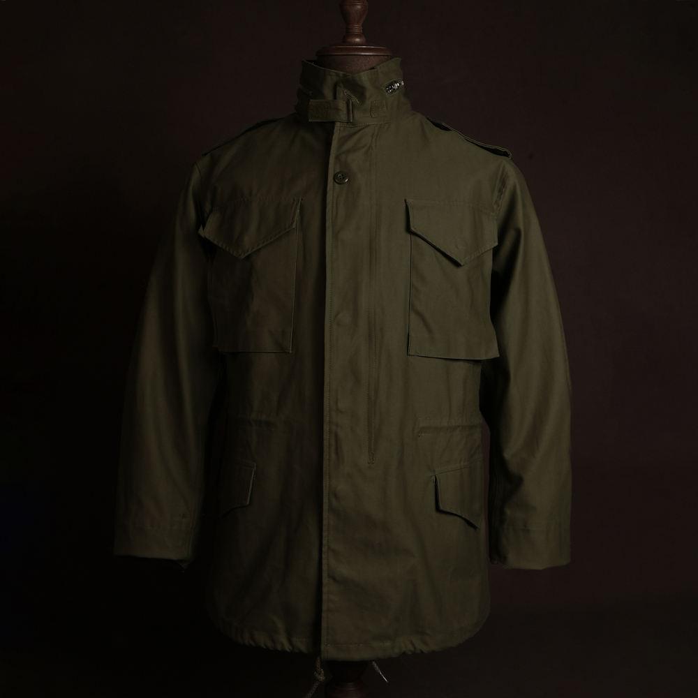 ww2 Korean War Vietnam War US Army M65 jacket Trench Coat Retro Cotton Satin uniform high quality