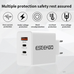 ESEEKGO PD-40 1A2C QC3.0+PD20W*2 Wall Charger
