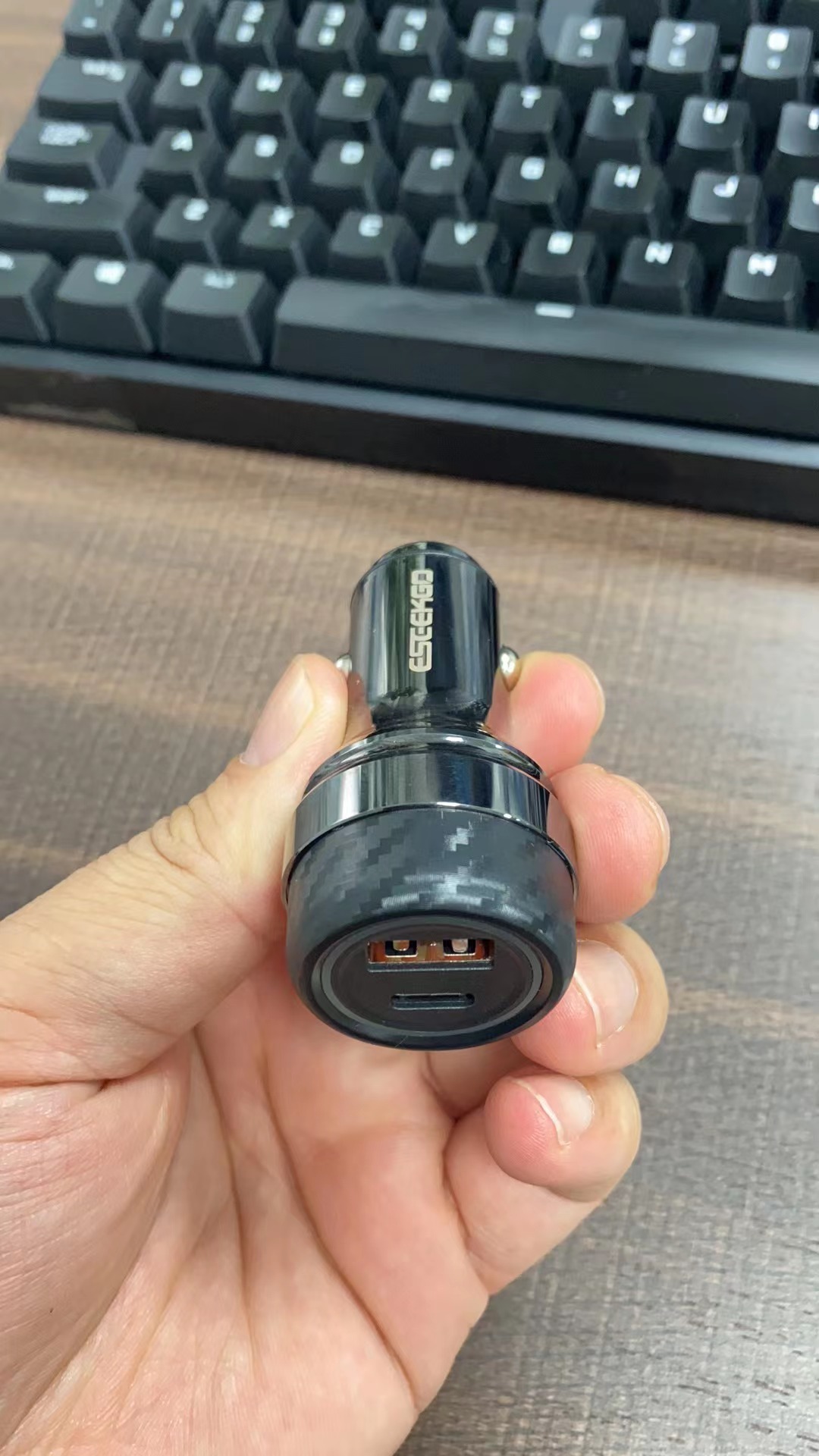 ESEEKGO PD-30 1A1C QC3.0 22.5W+PD30W Car Charger