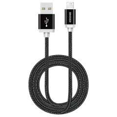 ESEEKGO CB-02 2.1A 1M Multi Solid Color Braided Data Cable
