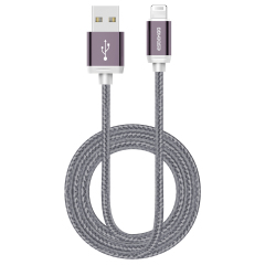ESEEKGO CB-02 2.1A 1M Multi Solid Color Braided Data Cable