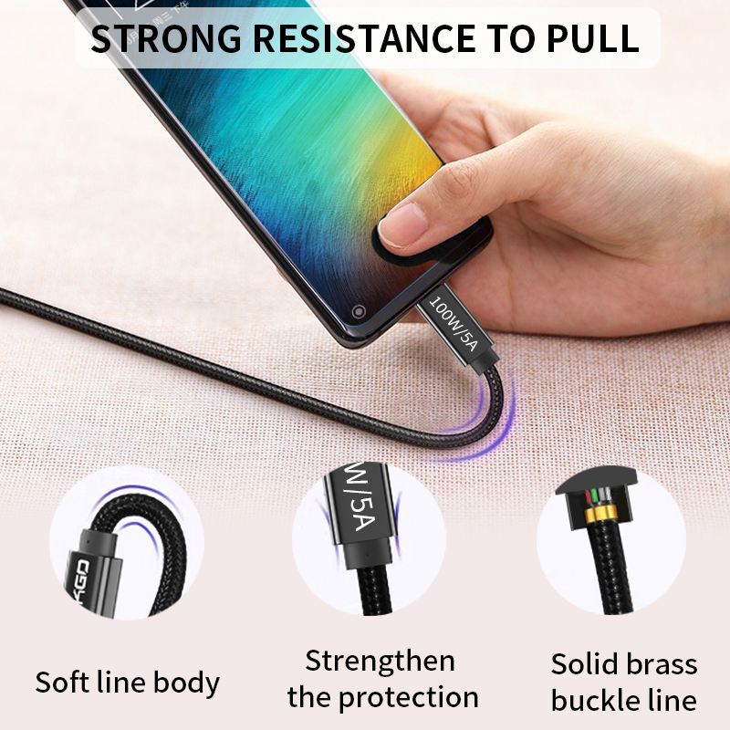 ESEEKGO PD-100  C-C 100W/5A Data Cable