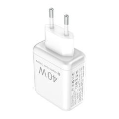 ESEEKGO C-40EU 40W Dual PD20W Travel Adapter（2 Ports / EU）