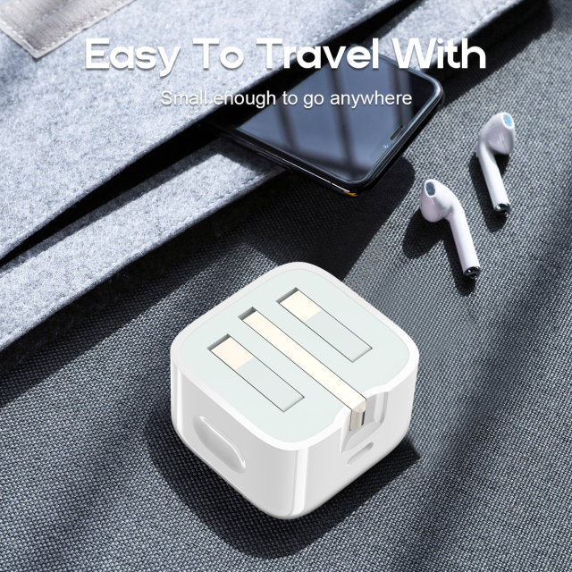 ESEEKGO ES-20UK PD20W USB-C Travel Adapter（20W / UK）