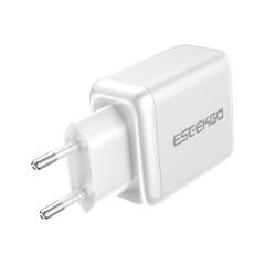 ESEEKGO C-40EU 40W Dual PD20W Travel Adapter（2 Ports / EU）