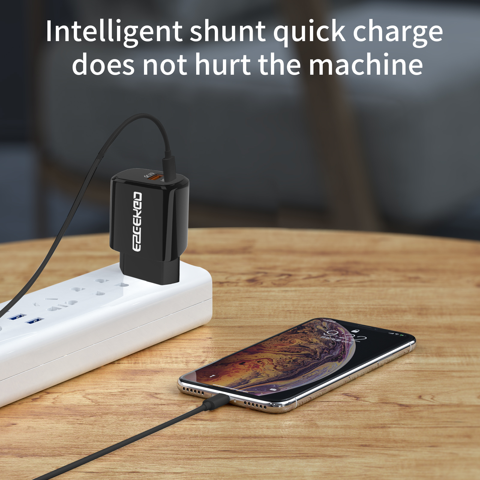 ESEEKGO ES38-EB PD20W+QC3.0 Fast Wall Charger（2 Ports / EU）