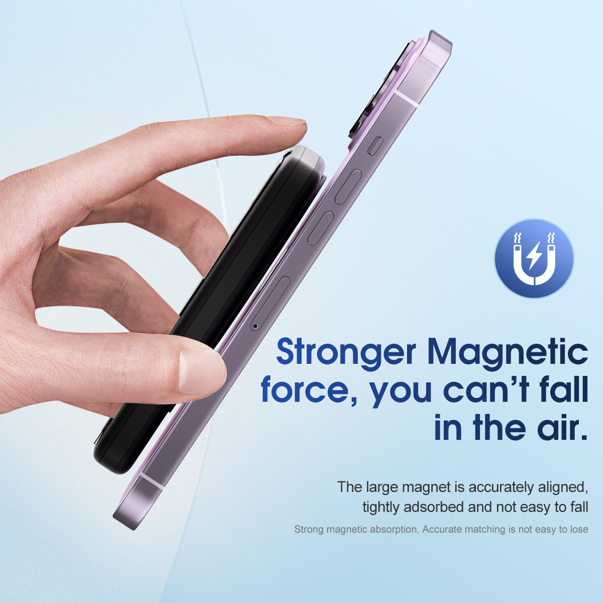 ESEEKGO MP-10 5000mAh PD20W Magnetic Wireless Power Bank