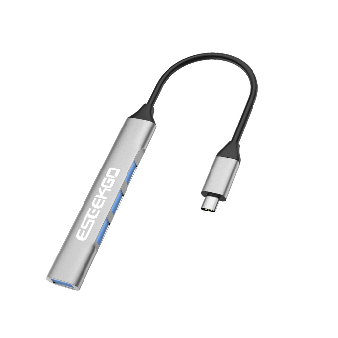 ESEEKGO HB-02 Type-C to 4 Ports 4-IN-1 HUB