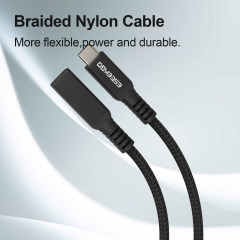 ESEEKGO E-15 Type-C Male to Female 240W Extension Cable（3.3FT / 6.6FT / 10FT）