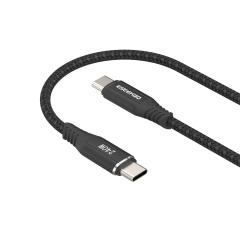 ESEEKGO PD-240  PD240W 5.0A Type-C To Type-C Nylon Braided Data Cable