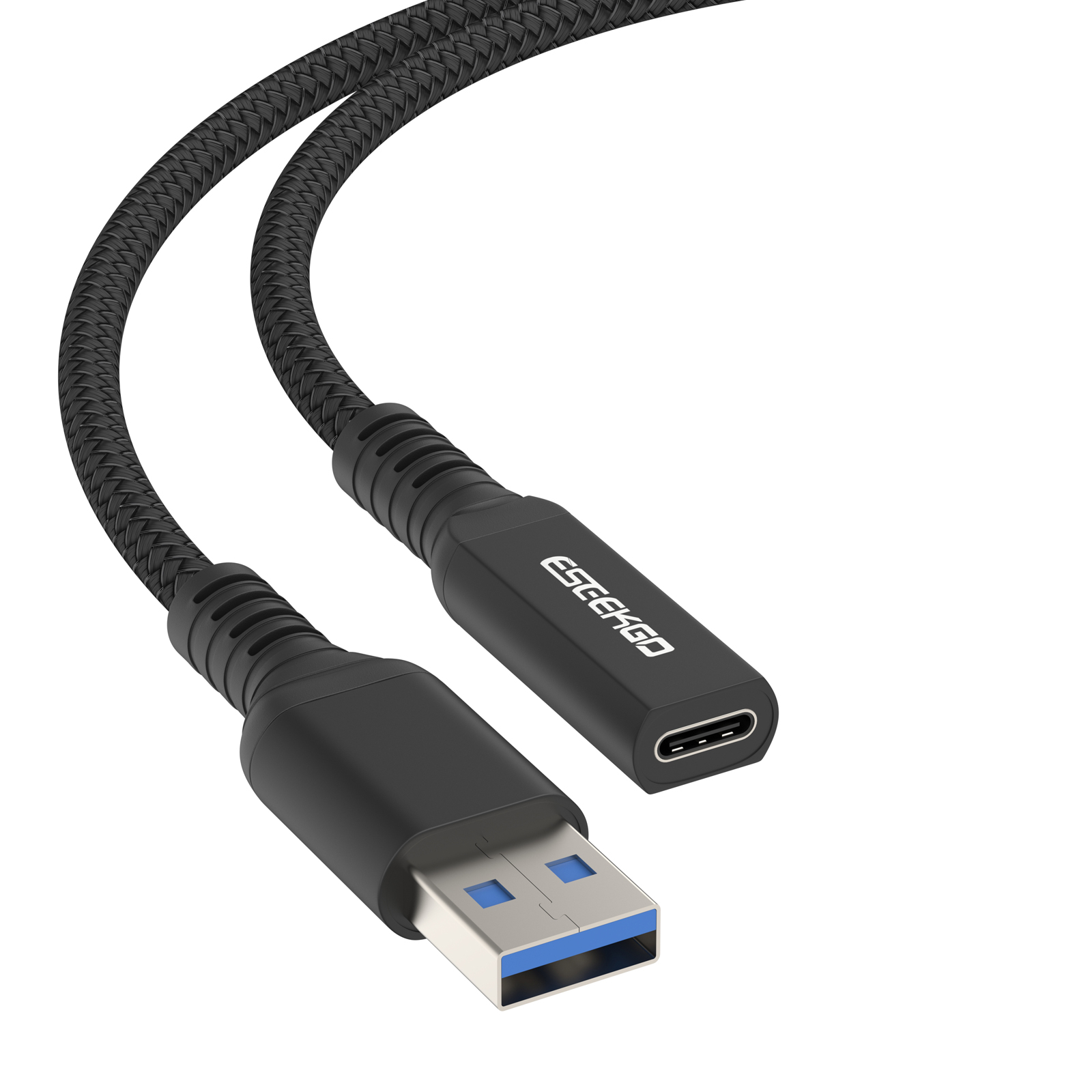 ESEEKGO E-16 USB3.1 To Type-C  Extension Data Cable（3.3FT / 10FT / 16.5FT）
