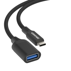 ESEEKGO E-17 TYPE-C Male To USB 3.1 Female 27W 10Gbps Extension Data Cable（3.3FT / 10FT / 16.5FT）