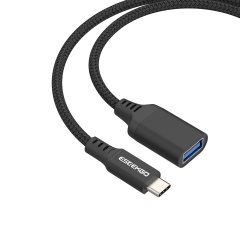 ESEEKGO E-17 TYPE-C Male To USB 3.1 Female 27W 10Gbps Extension Data Cable（3.3FT / 10FT / 16.5FT）