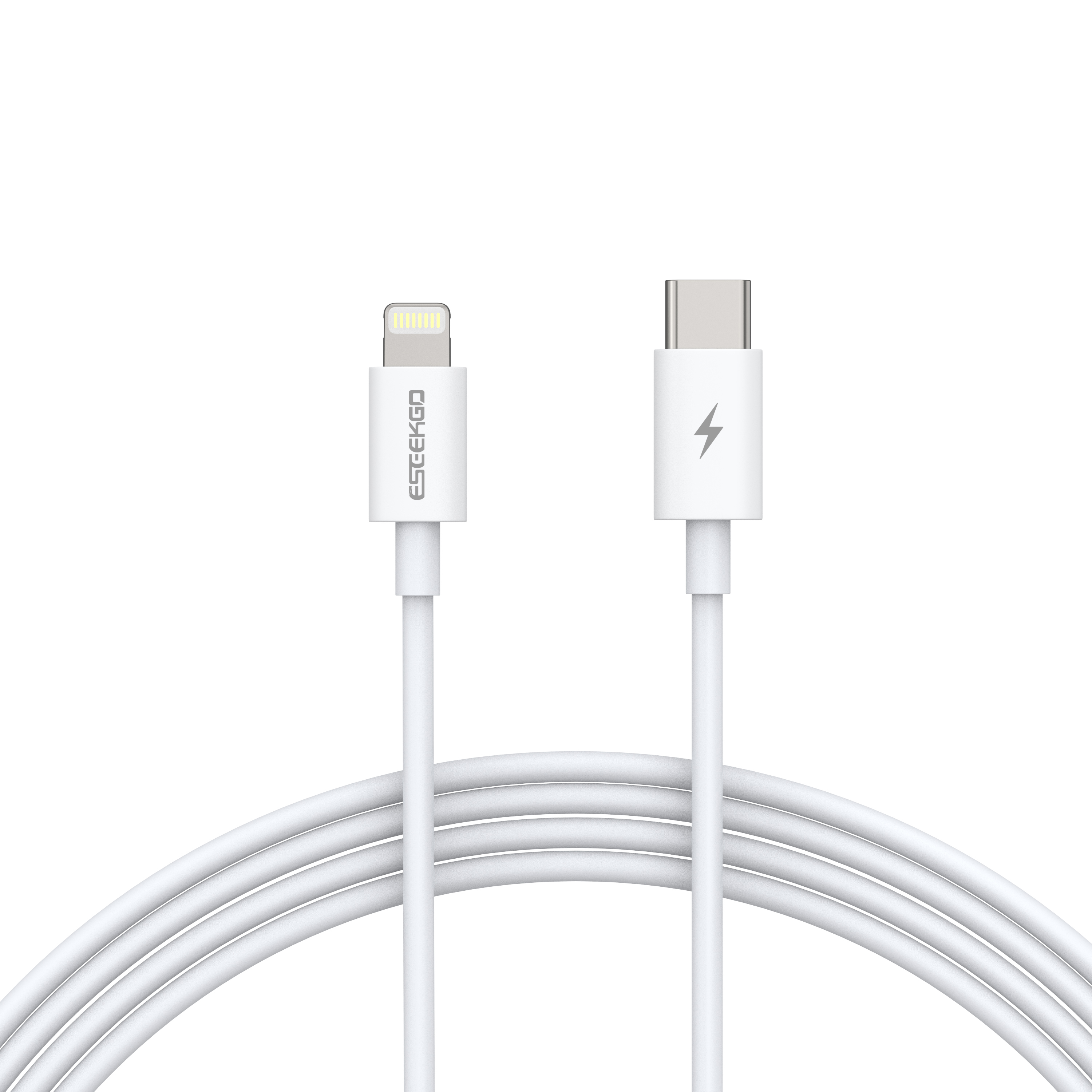 ESEEKGO ES-66L Type-C To 8 PIN  3.0A /27W Data Cable（3.3FT / 6.6FT / 10FT）