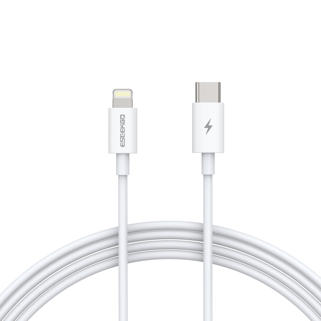 ESEEKGO ES-66L Type-C To 8 PIN  3.0A /27W Data Cable（3.3FT / 6.6FT / 10FT）