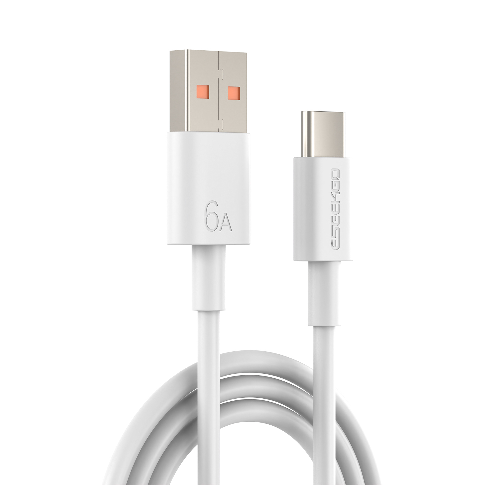 ESEEKGO C-6A 100W 6A Type-C Fast charging data cable（3.3FT / 6.6FT / 10FT）
