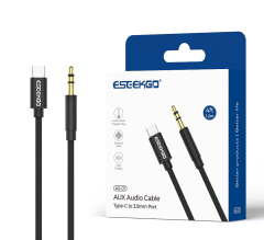 ESEEKGO AX-01 Nylon Braided 4FT Type-C To 3.5mm Audio Cable