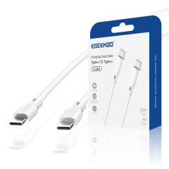 ESEEKGO G-14A 3.0A 3.3FT Type-C to Type-C Data Cable