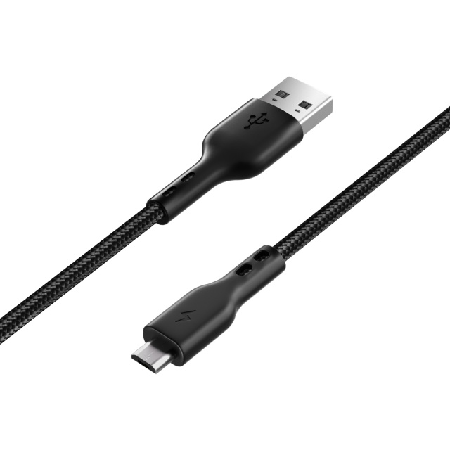 ESEEKGO G-33B Nylon Braided 3.0A 4FT USB to Micro Data Cable