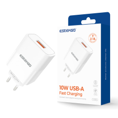 ESEEKGO T-01EA Fireproof PC Travel Adapter（10W / EU）