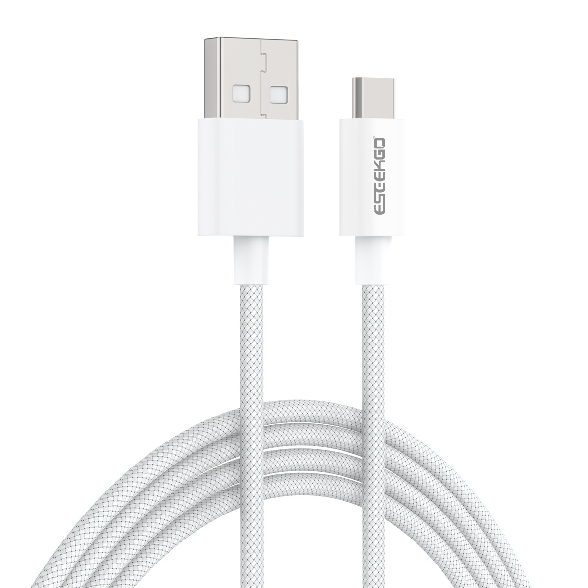 ESEEKGO G-101C Nylon Braided 2.0A 4FT USB to Micro Data Cable