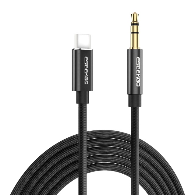 ESEEKGO AX-01 Nylon Braided 4FT Type-C To 3.5mm Audio Cable