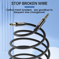ESEEKGO AX-03 Nylon Braided 4FT 3.5mm To 3.5mm Audio Cable