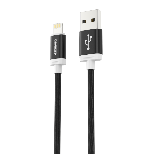 ESEEKGO G-15L Nylon Braided 3.0A 1.5M（5FT） USB to 8 PIN Data Cable