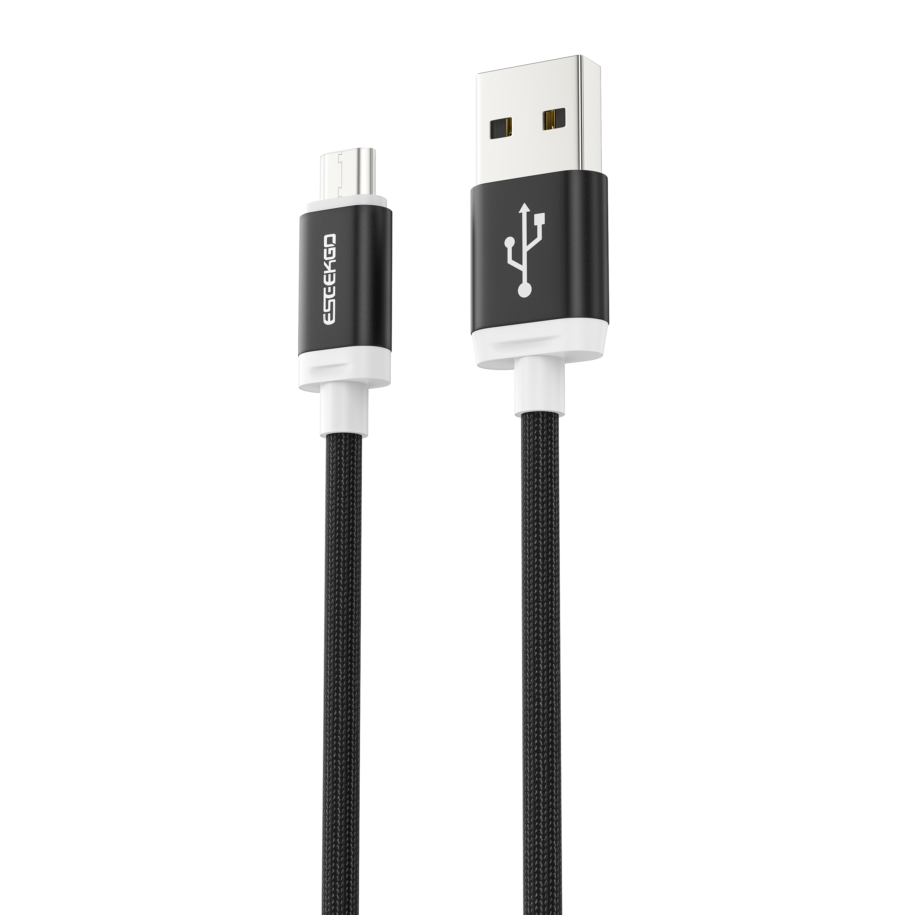 ESEEKGO G-15M Nylon Braided 3.0A 1.5M（5FT） USB to Micro Data Cable