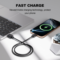 ESEEKGO G-02AB 3.0A 3.3FT USB To Type-C Charging Data Cable