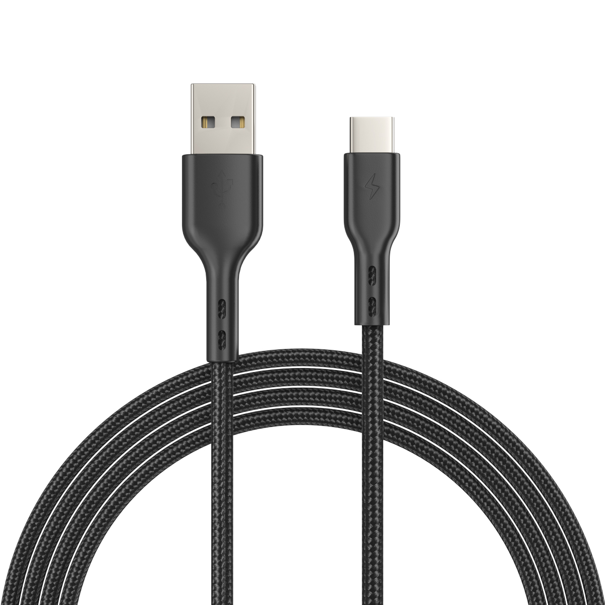 ESEEKGO G-3BC Nylon Braided 3.0A 3M（10FT） USB to Type-C Data Cable