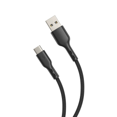 ESEEKGO G-3BC Nylon Braided 3.0A 3M（10FT） USB to Type-C Data Cable