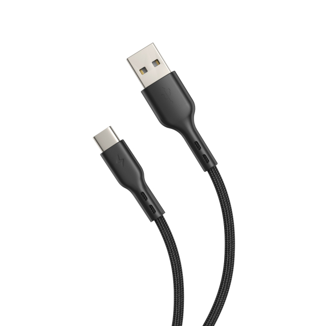 ESEEKGO G-3BC Nylon Braided 3.0A 3M（10FT） USB to Type-C Data Cable