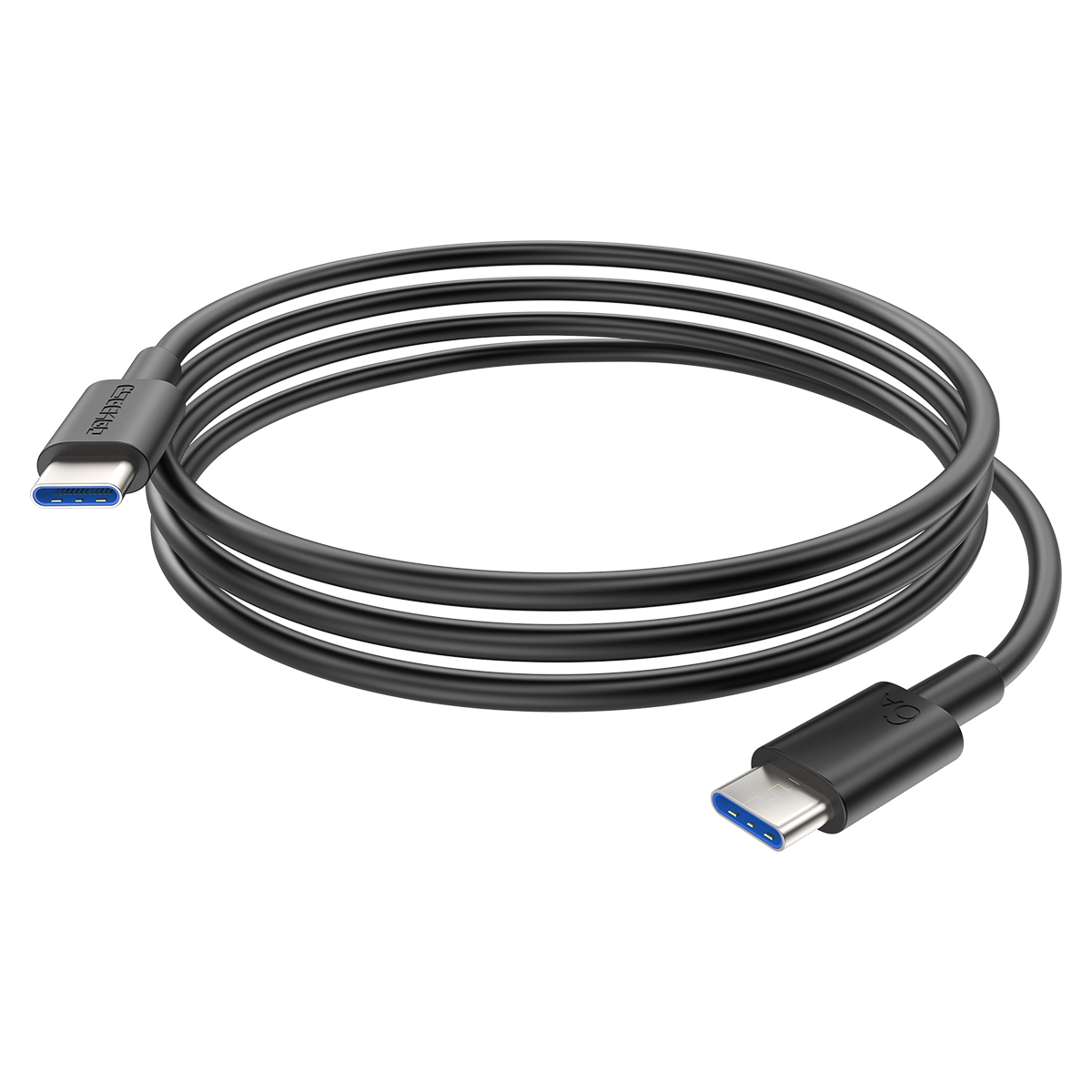 ESEEKGO L-6CK 6A 3.3FT Type-C To Type-C TPE Soft Data Cable