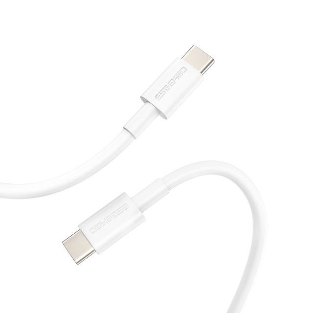 ESEEKGO L-6CW 6A 3.3FT Type-C To Type-C TPE Soft Data Cable