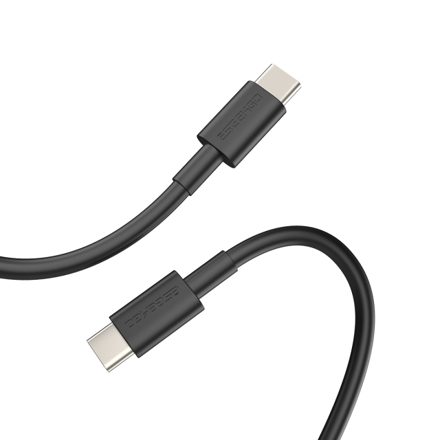 ESEEKGO L-6CK 6A 3.3FT Type-C To Type-C TPE Soft Data Cable