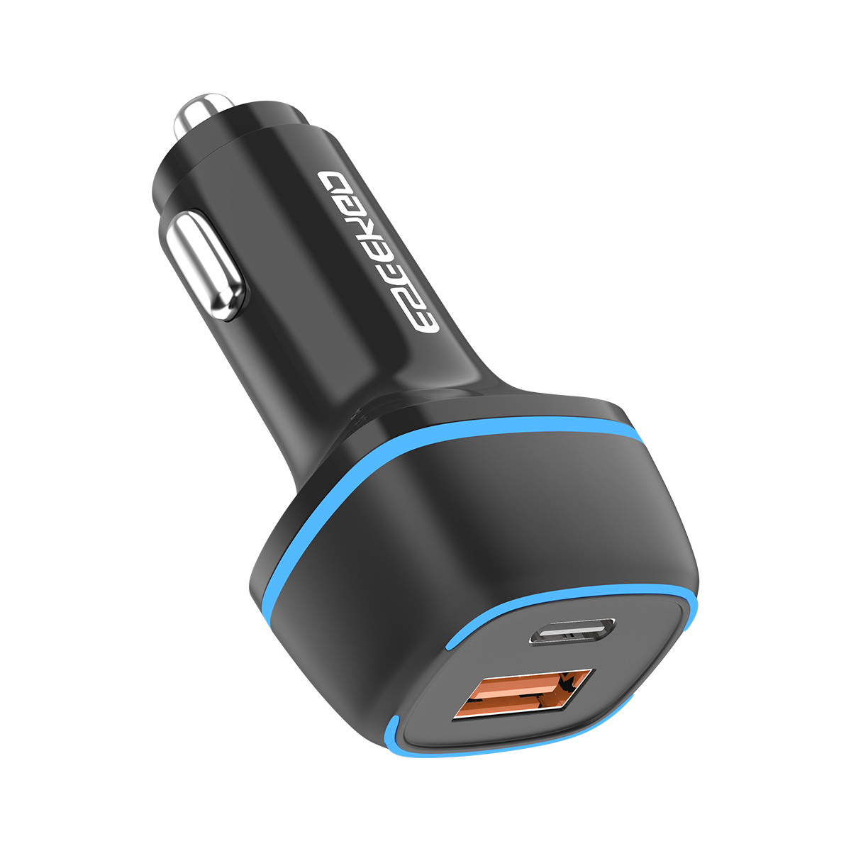 ESEEKGO C-15BK 38W LED QC3.0+PD20W Car Charger