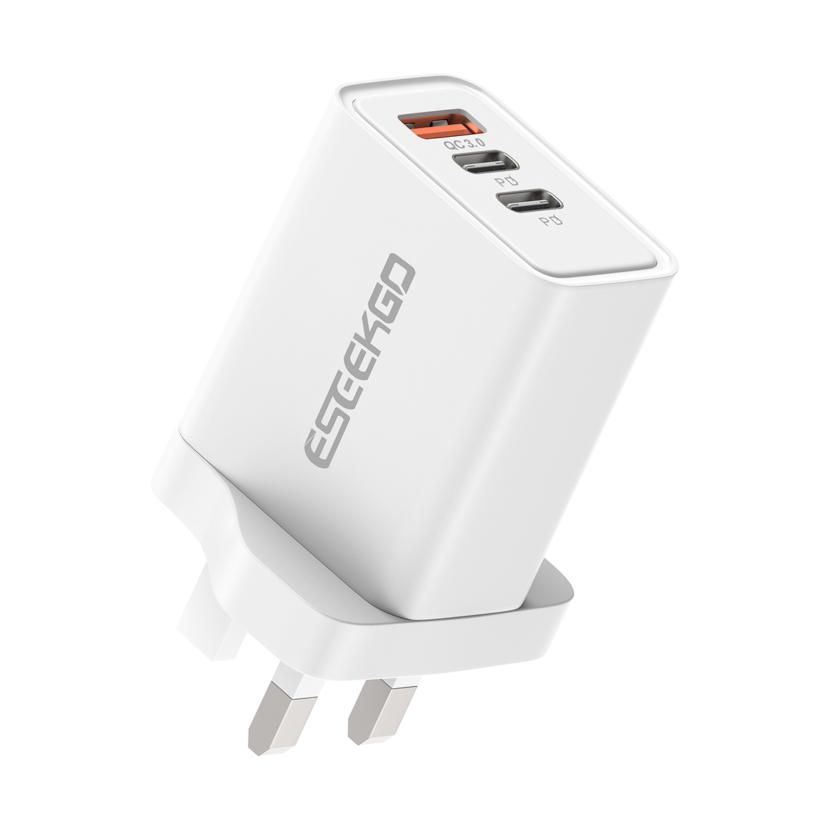 ESEEKGO ES-40UK PD45W Wall Charger (Three Ports)