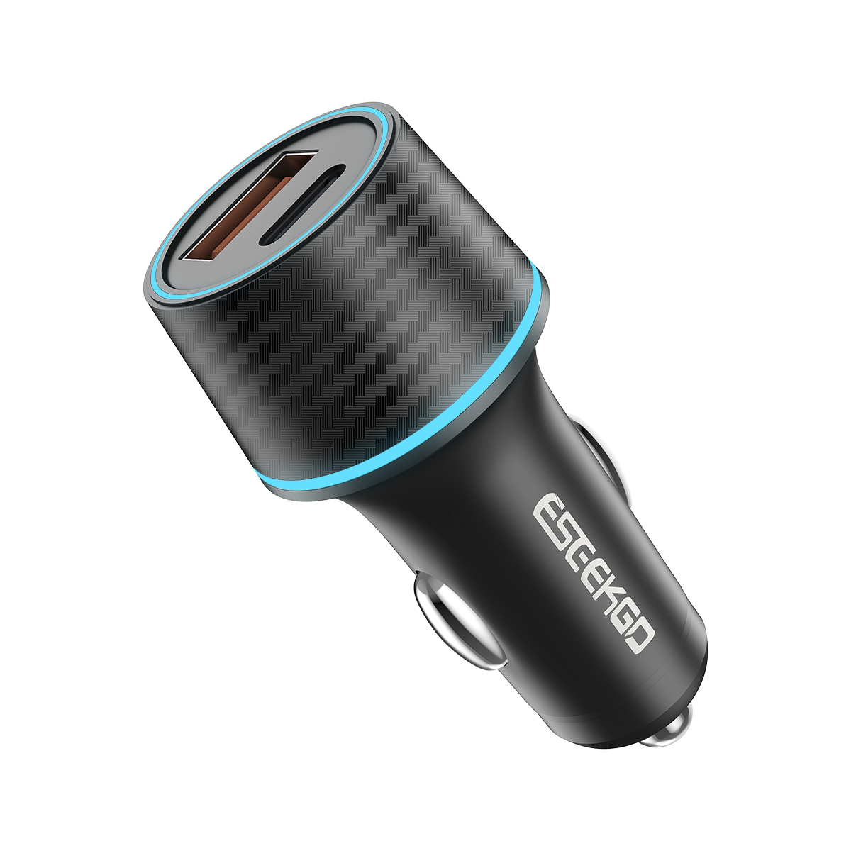 ESEEKGO C-52B 52.5W QC22.5W+PD30W Car Charger