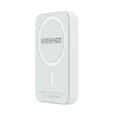 ESEEKGO P-05B 5000mAh 15W Magnetic Wireless Power Bank & 1.3FT USB-C To C Charging Cable