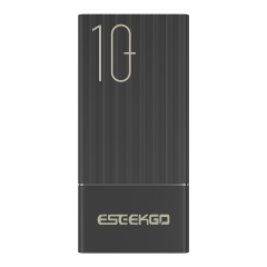 ESEEKGO P-10B 10000mAh PD20W+22.5W Digital Display  Power Bank & 1.3FT USB-C To C Charging Cable