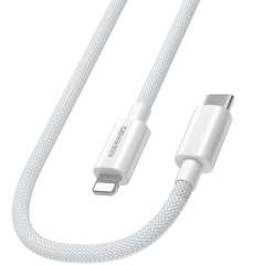 ESEEKGO G-112C Nylon Braided 27W 3.0A 4FT Type-C to 8 PIN Data Cable