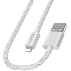 ESEEKGO G-103C Nylon Braided 2.0A 4FT USB to 8 PIN Data Cable