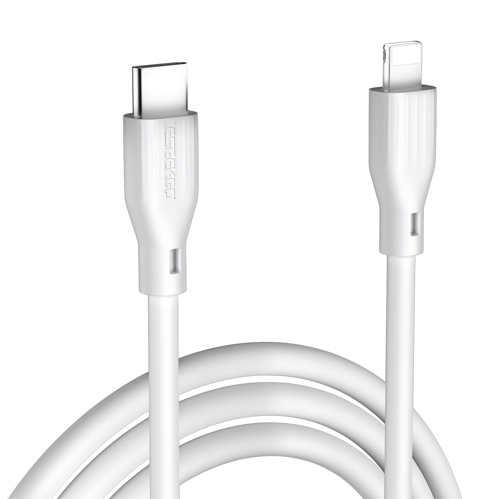 ESEEKGO G-15A 3.0A 3.3FT Type-C to 8 PIN Data Cable