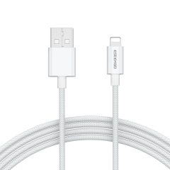 ESEEKGO G-103C Nylon Braided 2.0A 4FT USB to 8 PIN Data Cable